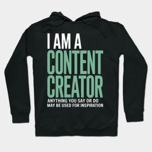 Content Creator blogger vlogger influencer Creator Hoodie